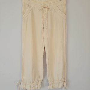 Juicy Couture 100% Linen Capris